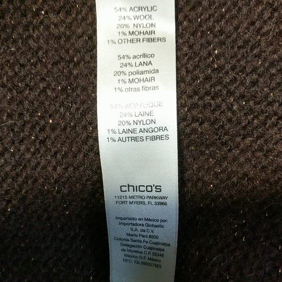 Chico's Sweater Cardigan Duster - Picture 5 of 6